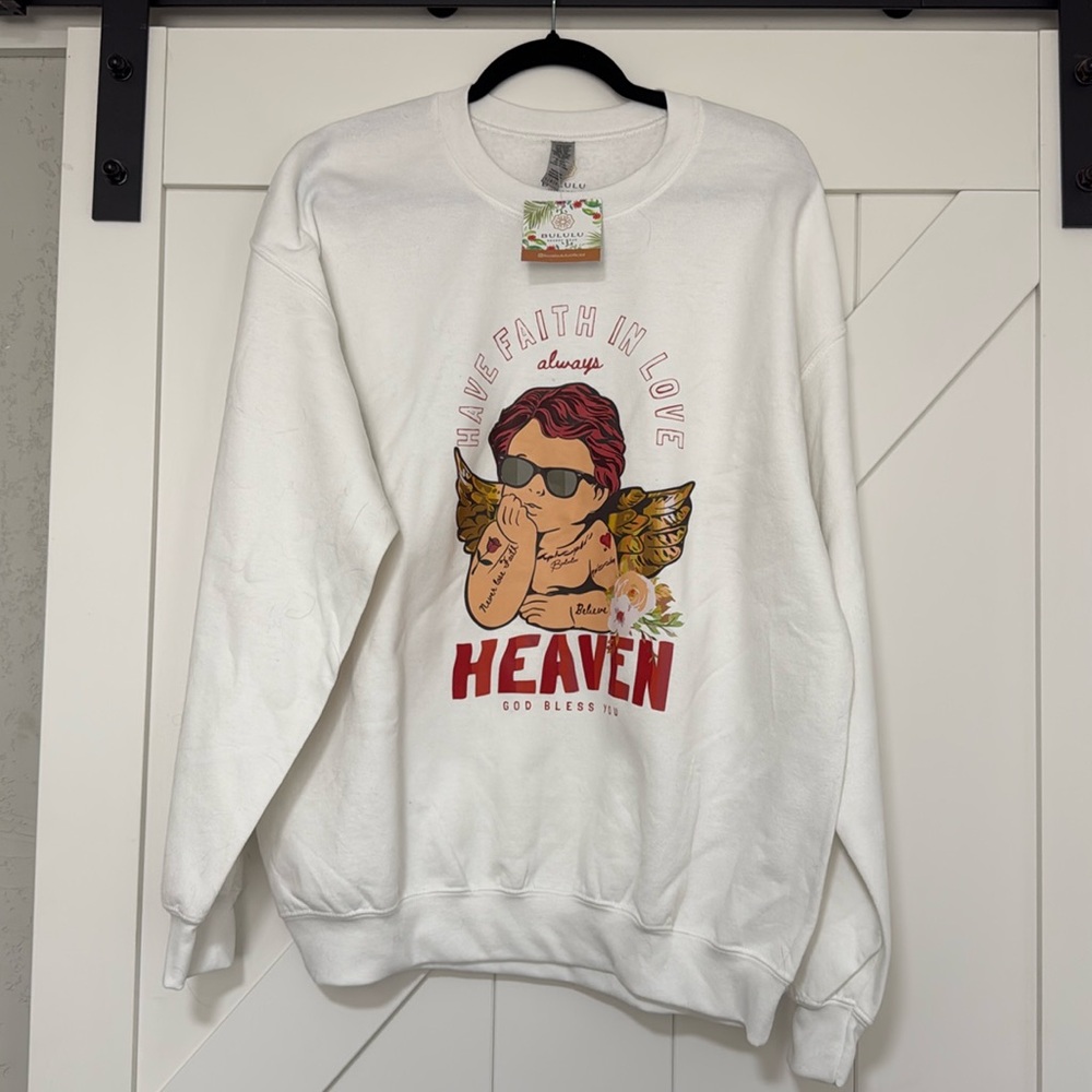 White Angel Sweatshirt